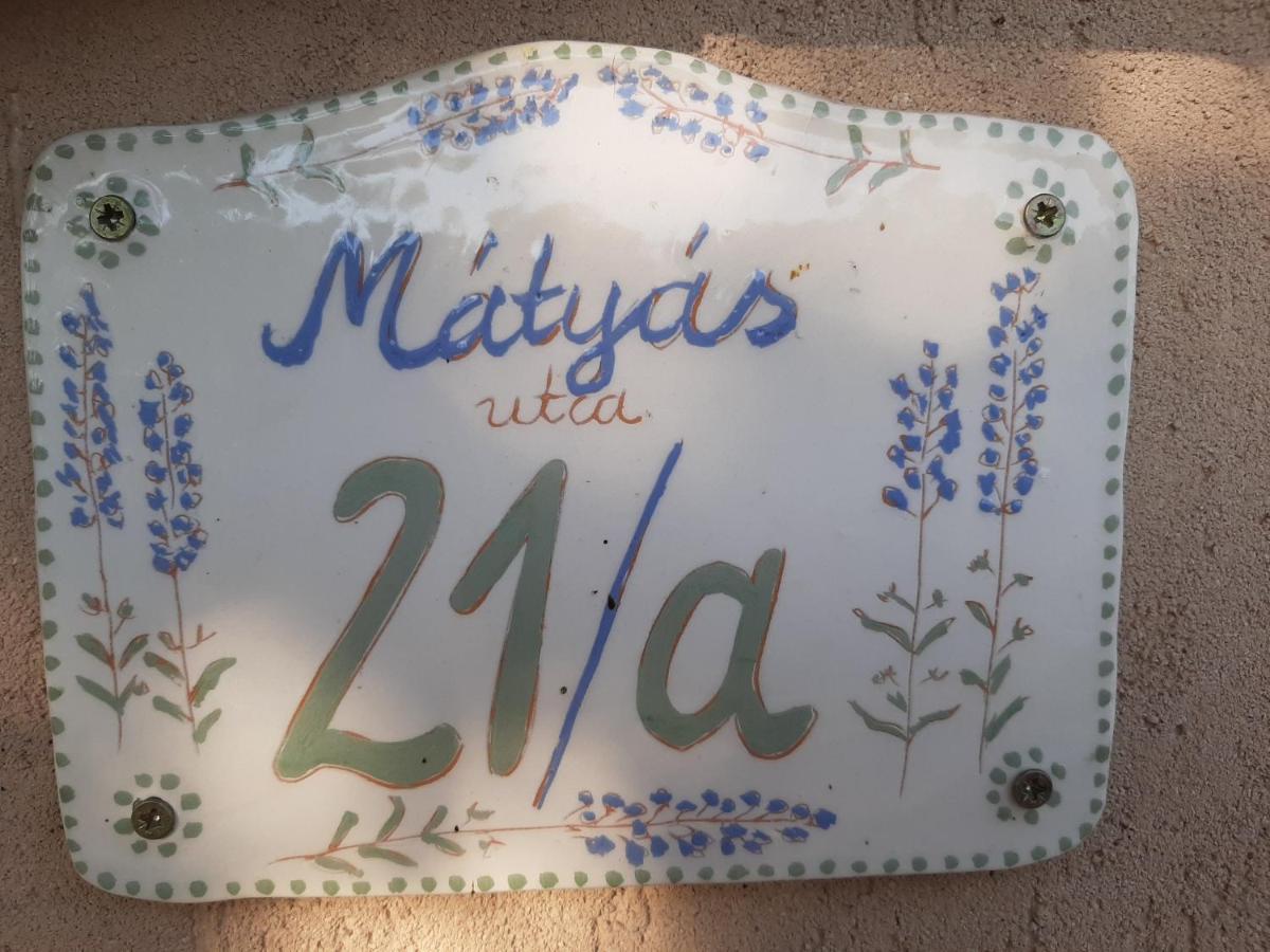 Mátyás Vendégház Füzesgyarmat Esterno foto
